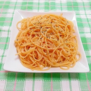 明太子クリームチーズパスタ